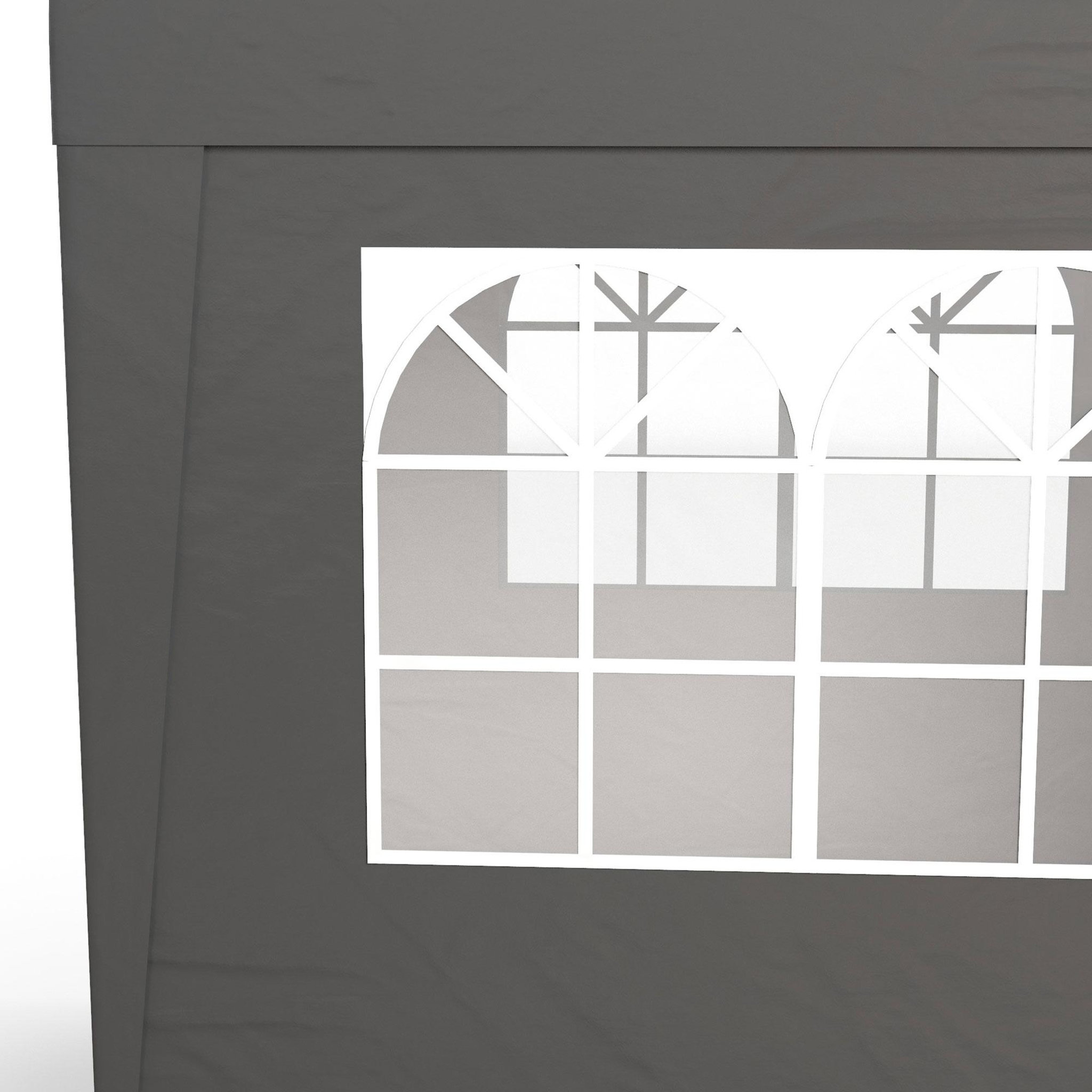 Voir la diapositive 4 : OUTSUNNY Tonnelle de jardin pliante pop-up réglable anti-UV 30+ 4 sacs lestage sac de transport gris