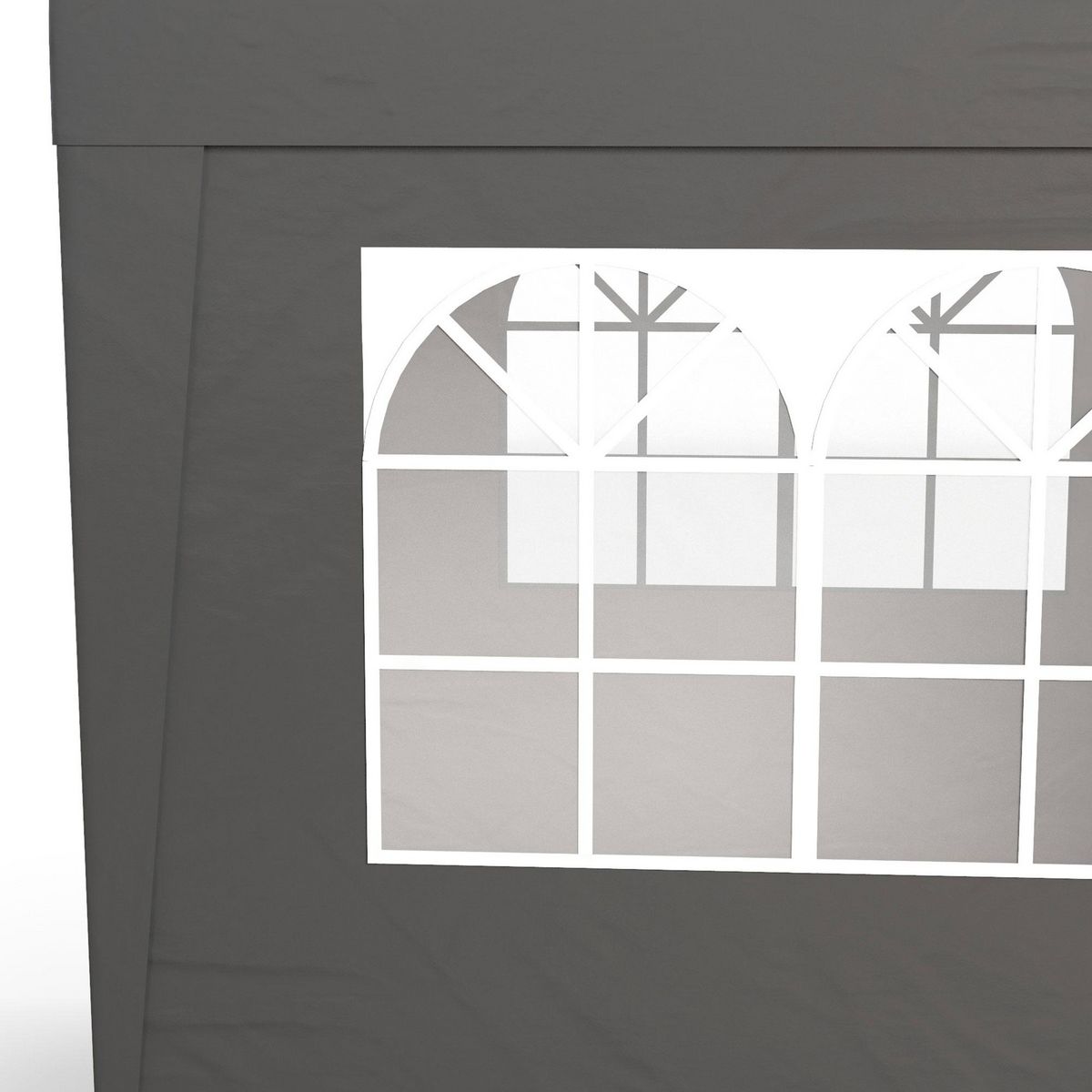 OUTSUNNY Tonnelle de jardin pliante pop-up réglable anti-UV 30+ 4 sacs lestage sac de transport gris