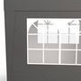 Voir la diapositive 4 : OUTSUNNY Tonnelle de jardin pliante pop-up réglable anti-UV 30+ 4 sacs lestage sac de transport gris