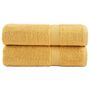 Voir la diapositive 1 : VIDAXL Serviettes de douche de qualité supérieure SOLUND 2 pcs doré