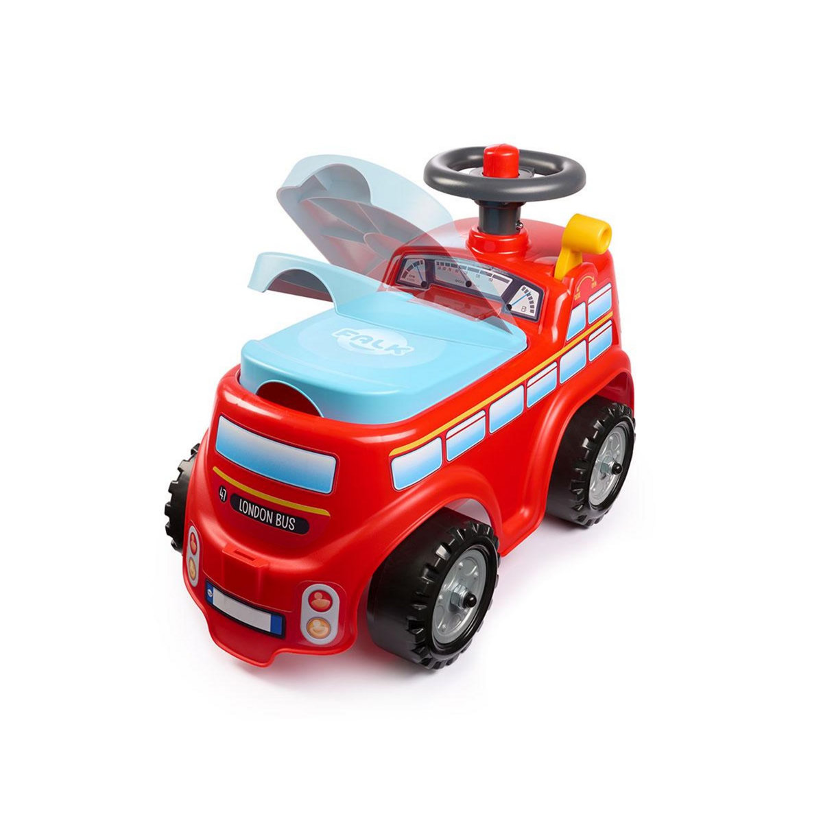 FALK Porteur enfant Bus Londonien 1 à 3 ans - Falk