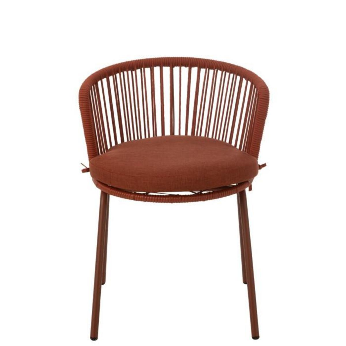 Paris Prix Chaise Design Corde  Toa  75cm Rouge