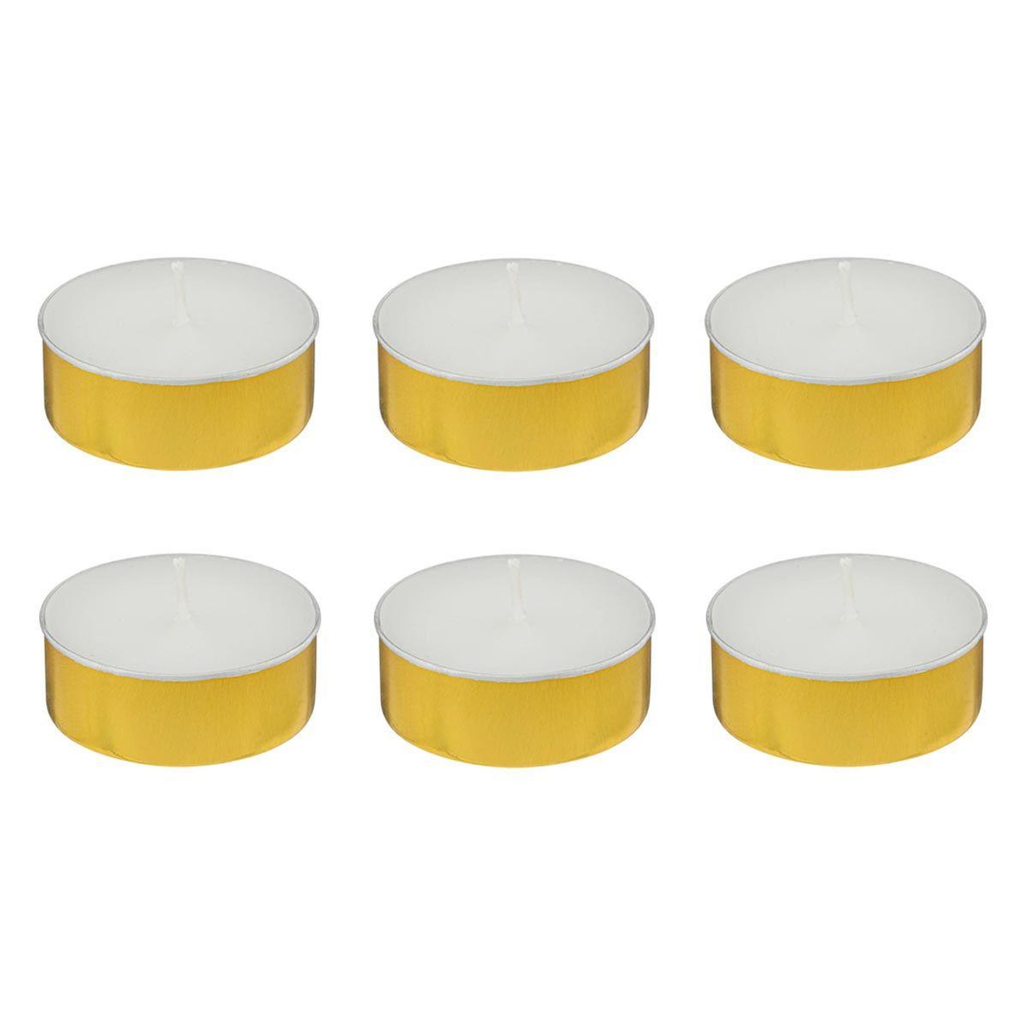 ATMOSPHERA Lot de 6 bougies chauffe-plat parfumées  izor  3,7cm fleur de coton