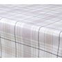 Voir la diapositive 3 : HABITABLE Nappe en toile cirée rectangulaire Carreau - 140 x 200 cm - Ecru