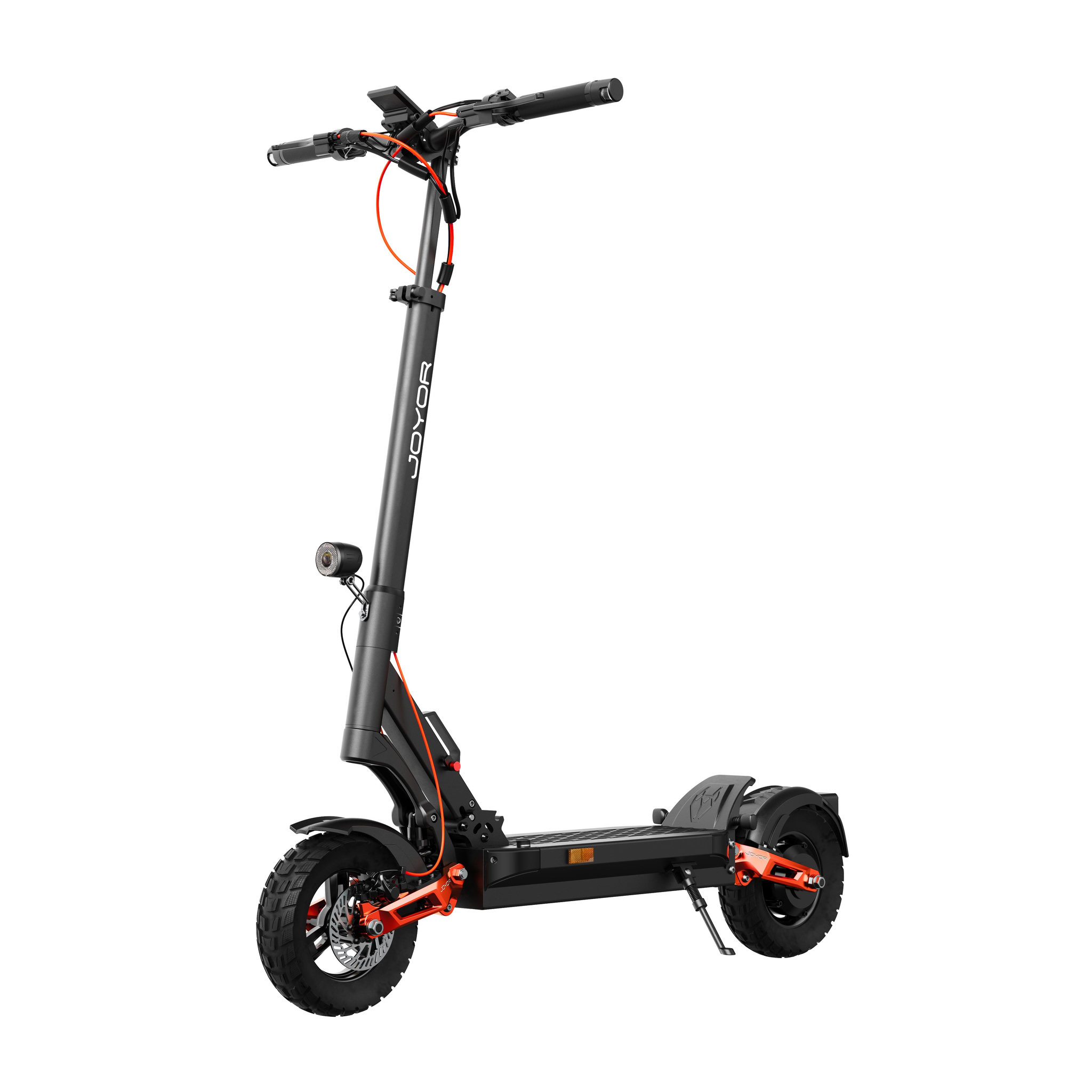 JOYOR Trottinette électrique JOYOR T6E Pro, double moteur arrière, batterie 26 Ah, noire