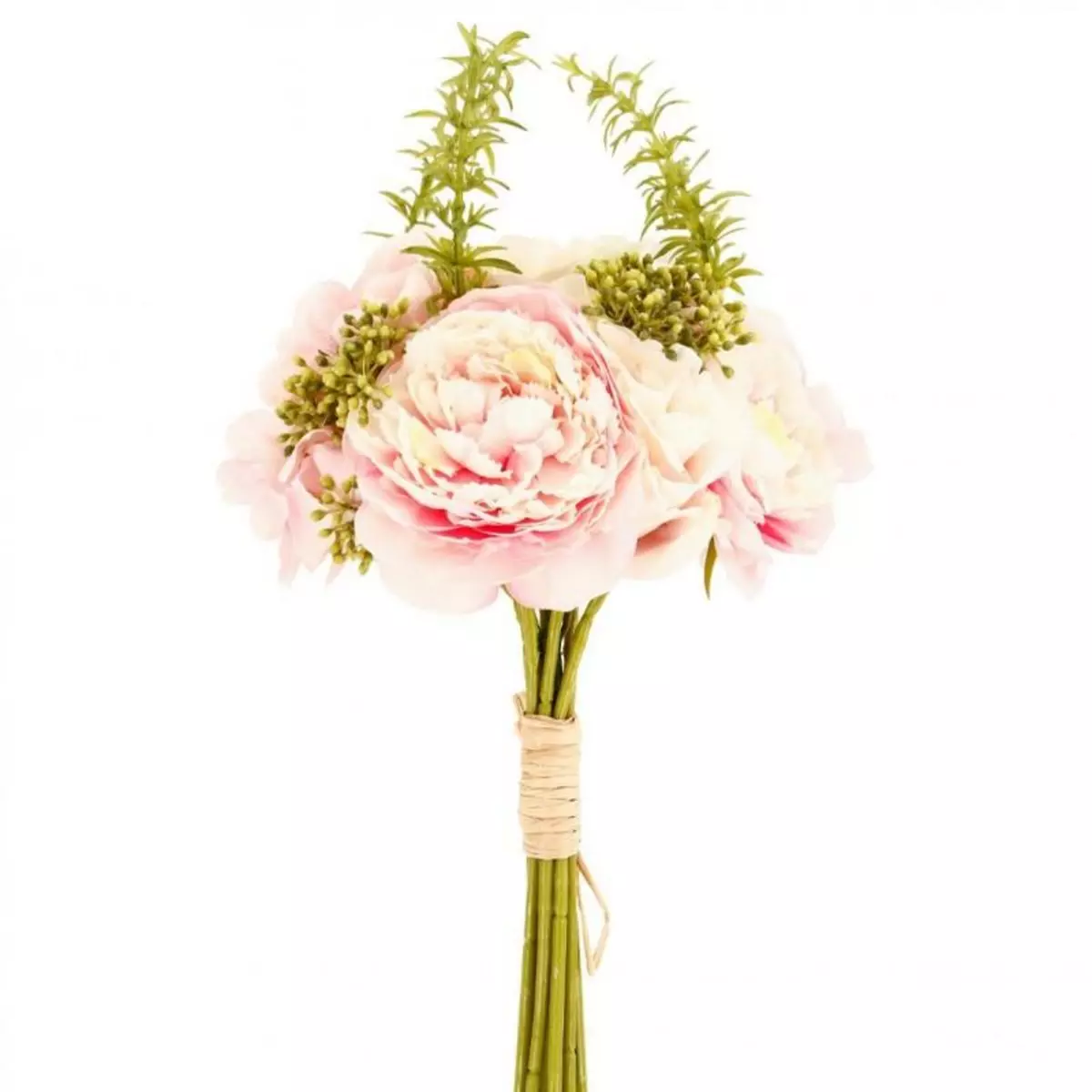 ATMOSPHERA Bouquet de Fleurs 35cm Rose