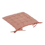 ATMOSPHERA Galette de Chaise  Otto  38x38cm Terracotta