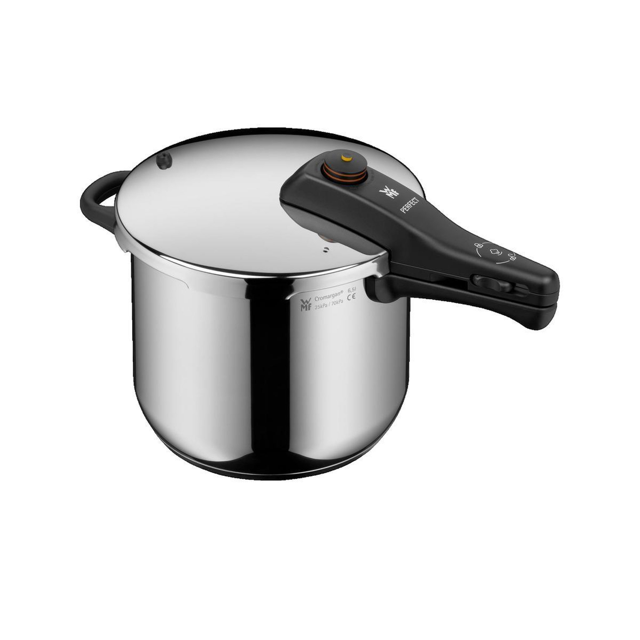Voir la diapositive 2 : WMF Autocuiseur WMF Perfect 6,5 litres acier inoxydable