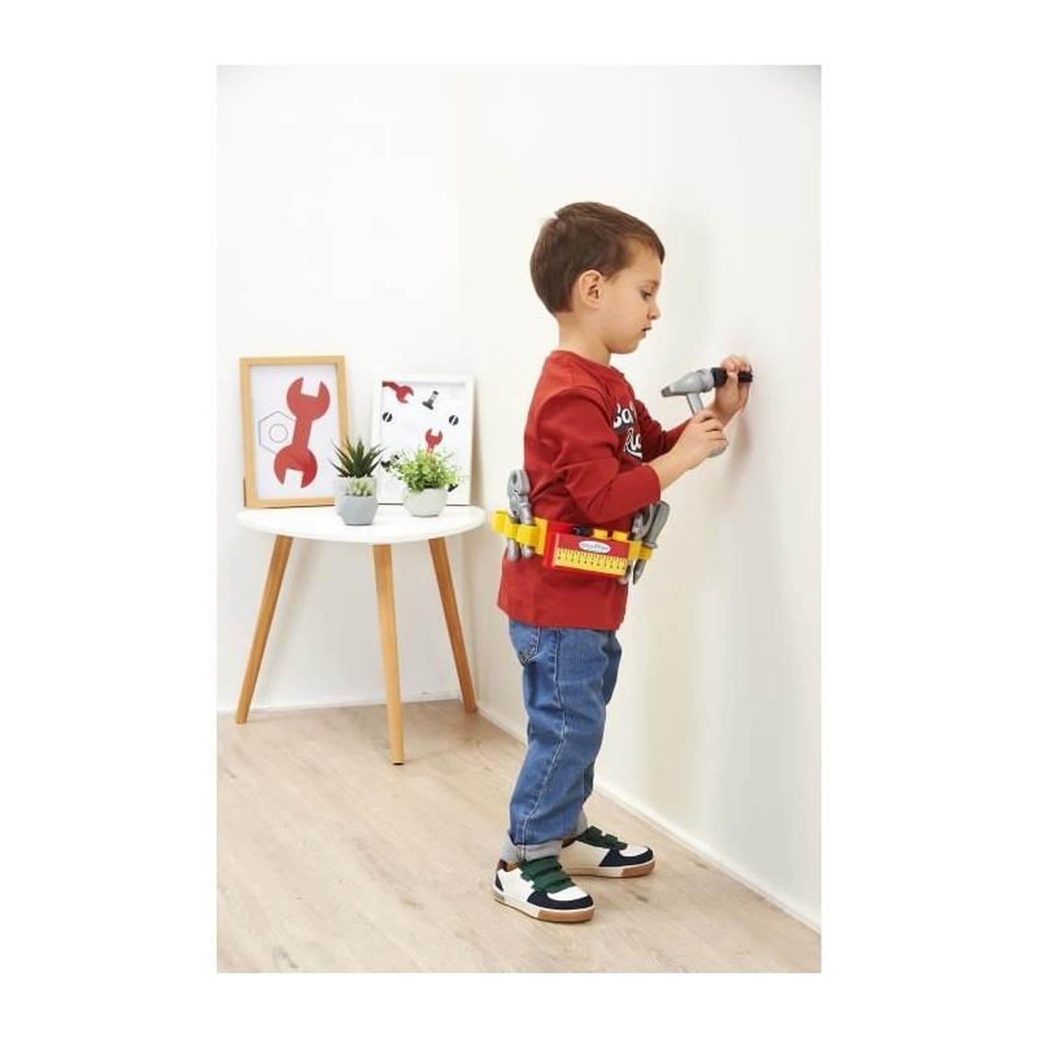 Voir la diapositive 4 : Ecoiffier Malette ceinture a outils - ECOIFFIER - 2418 - La ceinture du bricoleur