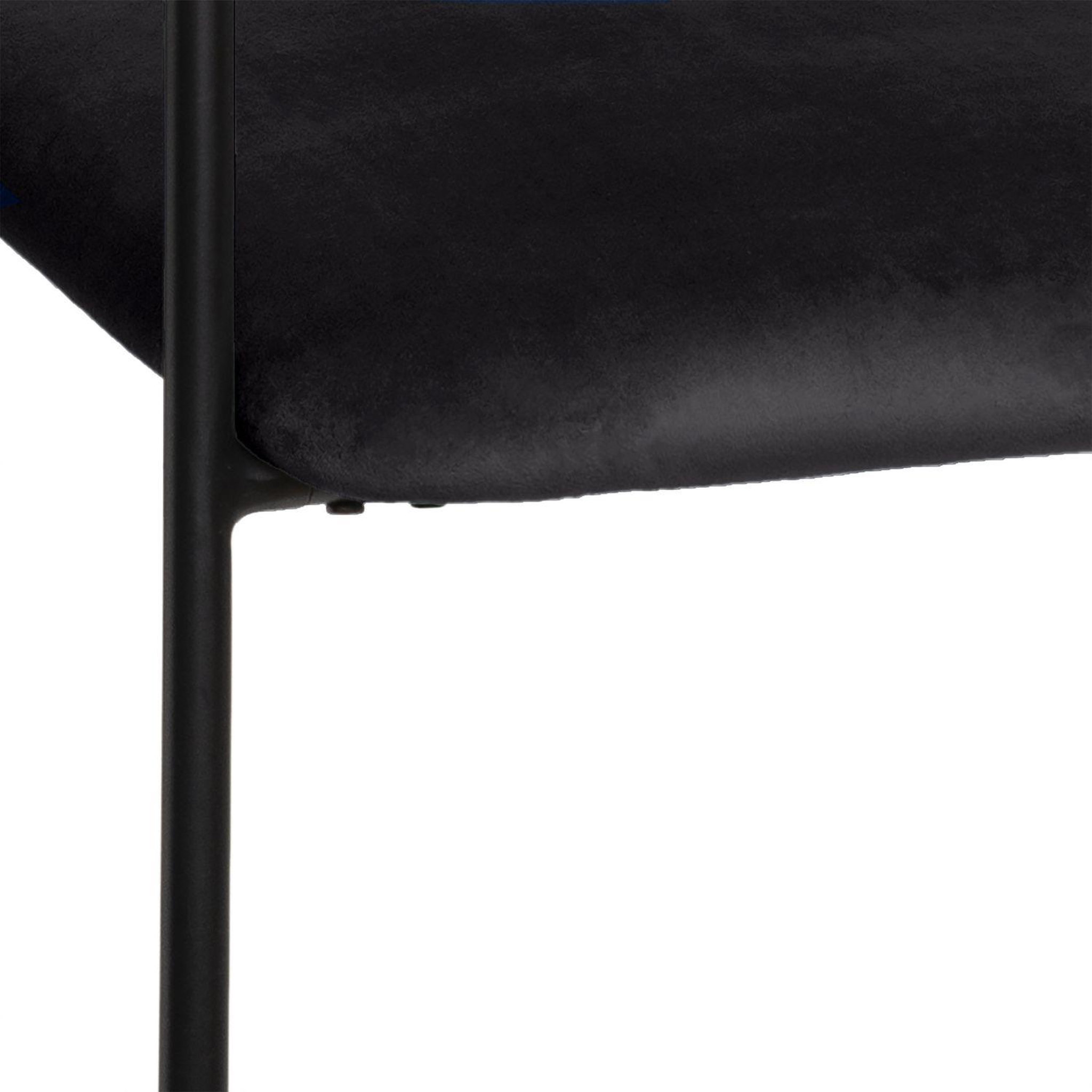 Voir la diapositive 4 : ATMOSPHERA Fauteuil design en velours Dyer