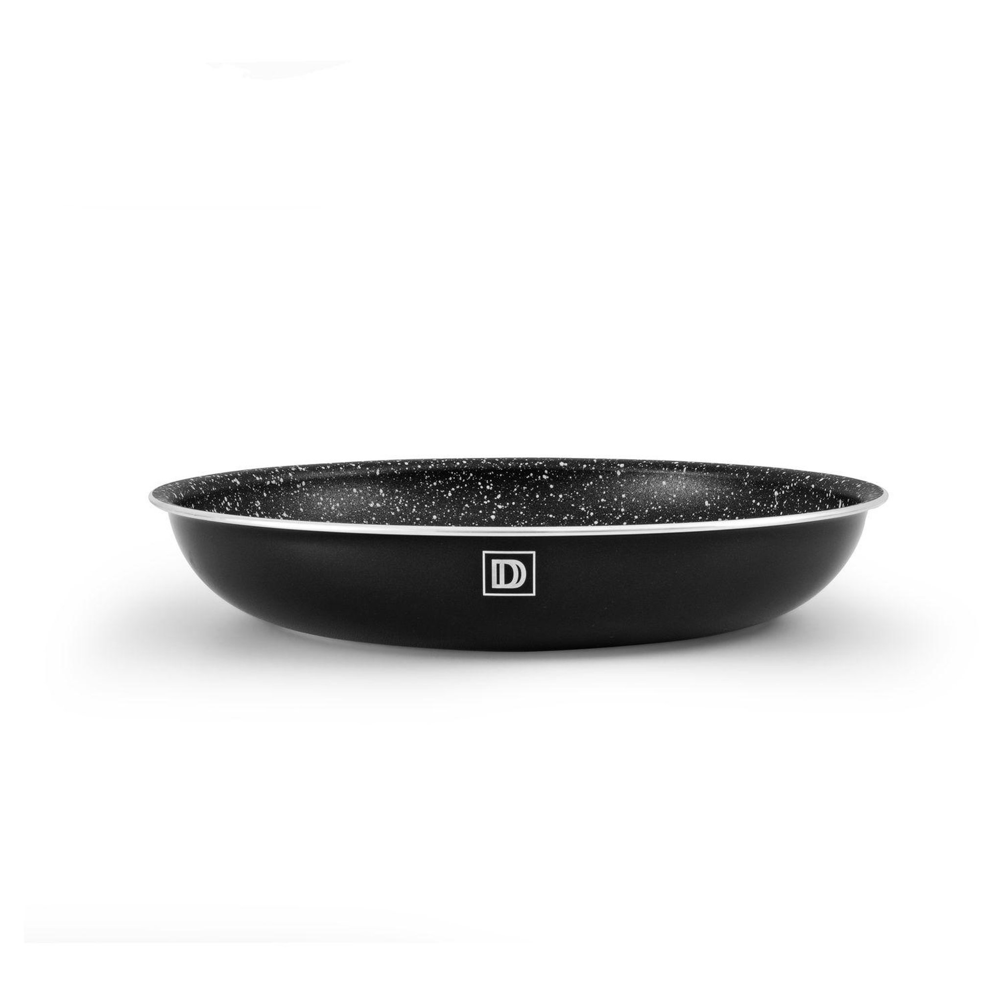 Voir la diapositive 3 :  Poêle induction amovible effet pierre noir 24 cm