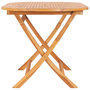 Voir la diapositive 3 : VIDAXL Table pliable de jardin 160x80x75 cm Bois de teck solide