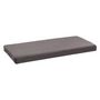 Voir la diapositive 3 :  Pouf & Coffre de Rangement  Velours  76cm Gris