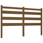 Voir la diapositive 2 : VIDAXL Tete de lit Marron miel 146x4x100 cm Bois massif de pin