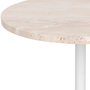 Voir la diapositive 3 : ATMOSPHERA Table à café en travertin - Blanc