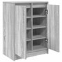 Voir la diapositive 5 : VIDAXL Armoire a chaussures sonoma gris 57x34x76 cm bois d'ingenierie