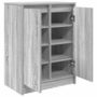 Voir la diapositive 5 : VIDAXL Armoire a chaussures sonoma gris 57x34x76 cm bois d'ingenierie