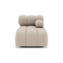 Voir la diapositive 1 : LISA DESIGN Ruby - module d'assise méridienne droite en velours texturé
