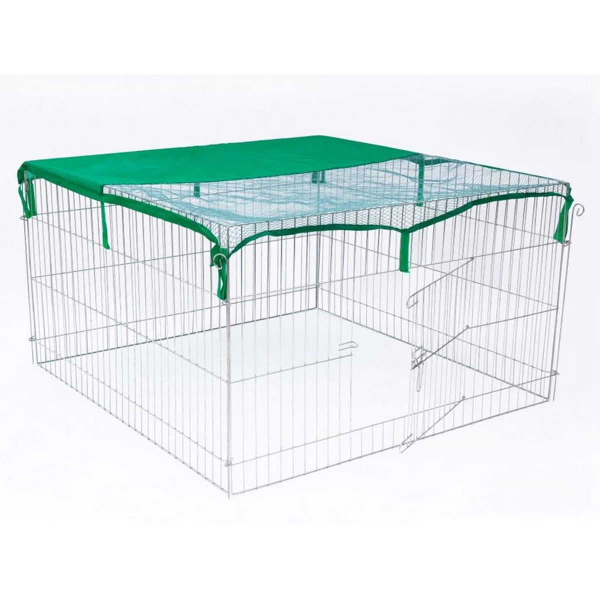 @Pet @Pet Enclos exterieur pour animaux Complete 116x116x65 cm Metal