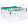 Voir la diapositive 3 : @Pet @Pet Enclos exterieur pour animaux Complete 116x116x65 cm Metal