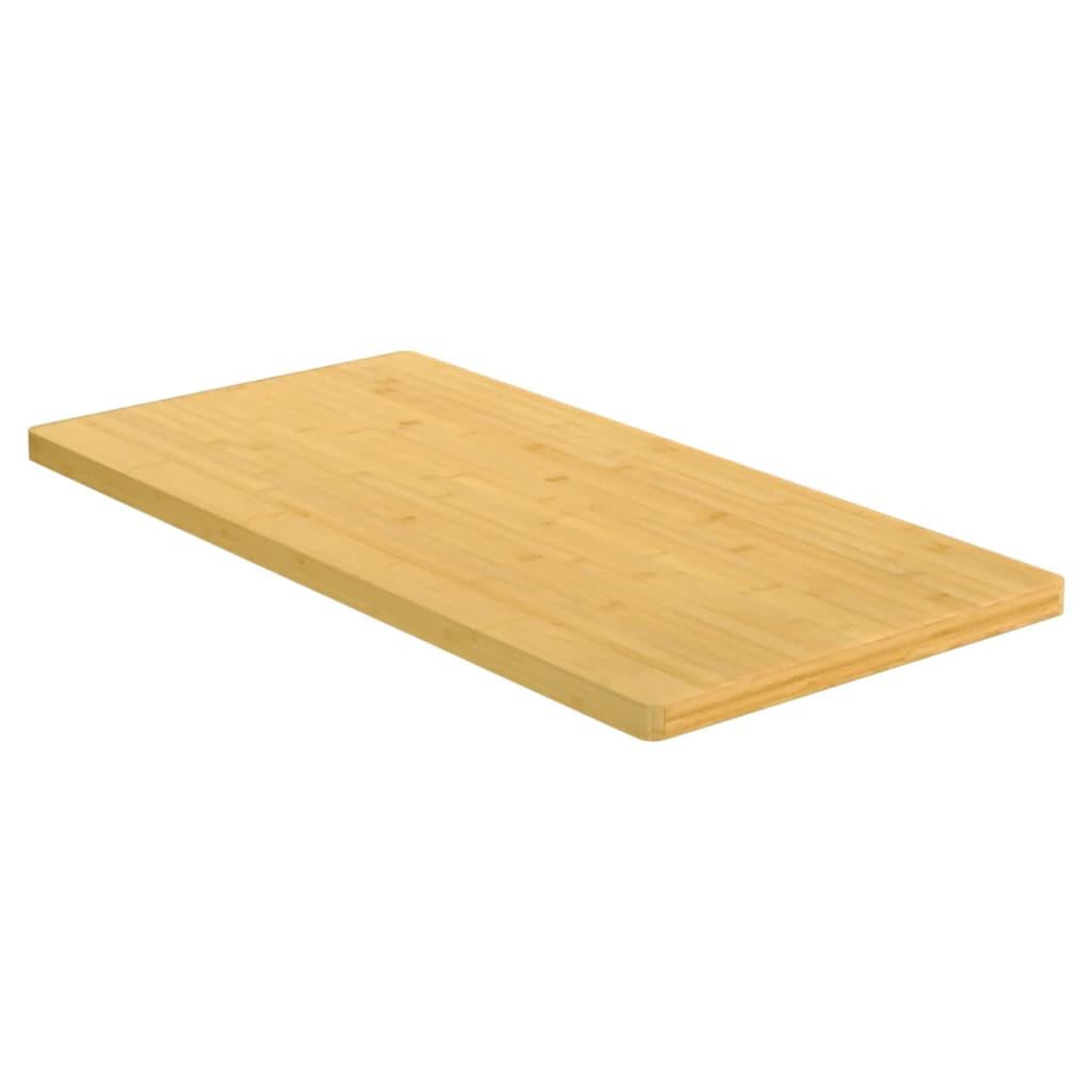 Voir la diapositive 2 : VIDAXL Dessus de table 50x100x2,5 cm bambou