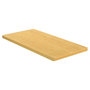 Voir la diapositive 2 : VIDAXL Dessus de table 50x100x2,5 cm bambou