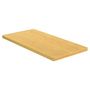 Voir la diapositive 2 : VIDAXL Dessus de table 50x100x2,5 cm bambou