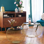 ATMOSPHERA Lot de 2 tables basses rondes ELEA   