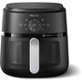 Voir la diapositive 2 : Philips Airfryer NA231/00 Friteuse sans huile avec fenêtre de cuisson Noir/Argent, Série 2000 6.2L