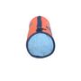 Voir la diapositive 3 : Bagtrotter BAGTROTTER Trousse scolaire ronde Poivre Blanc Orange Robot