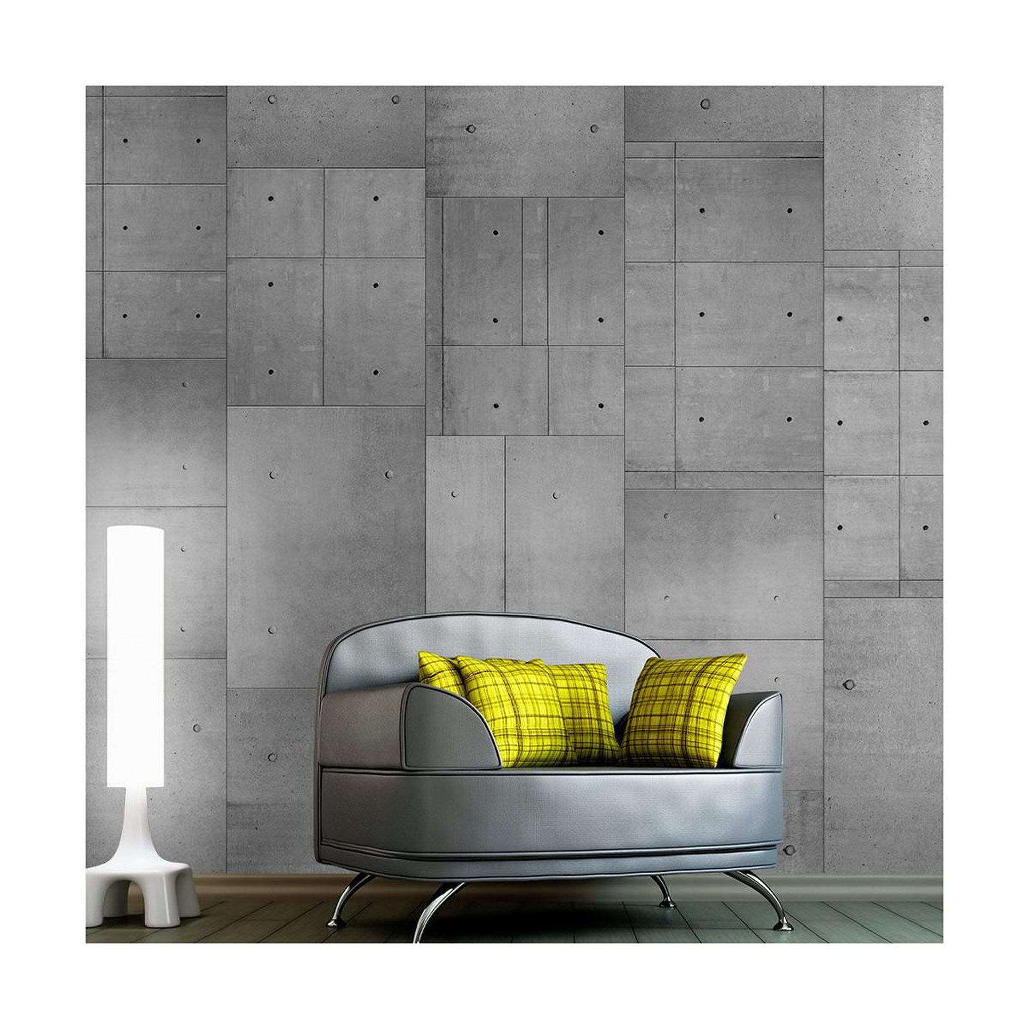 Paris Prix Papier peint  gray domino  50x1000cm