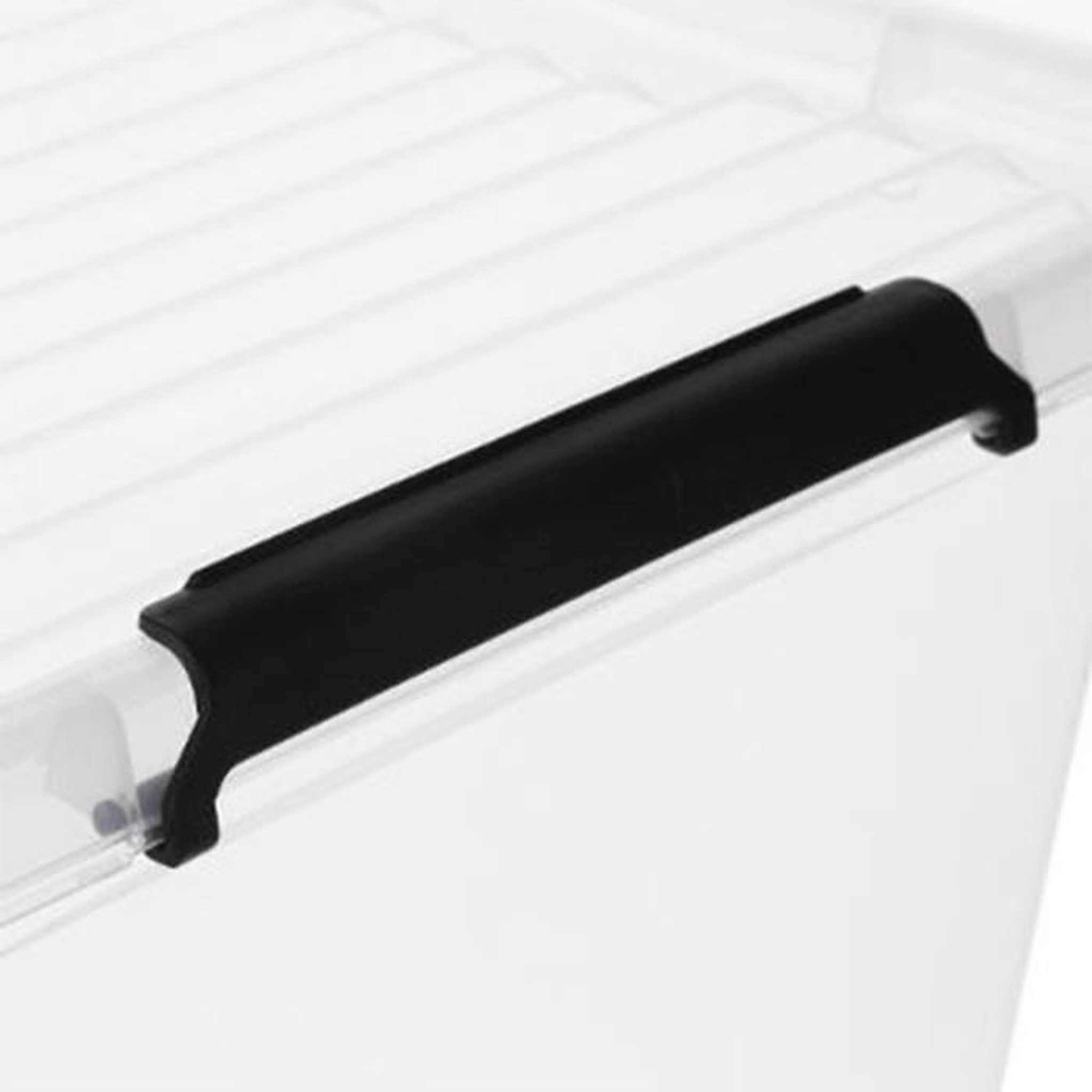 Voir la diapositive 4 : FIVE Boîte de rangement à clip  n box  32l transparent