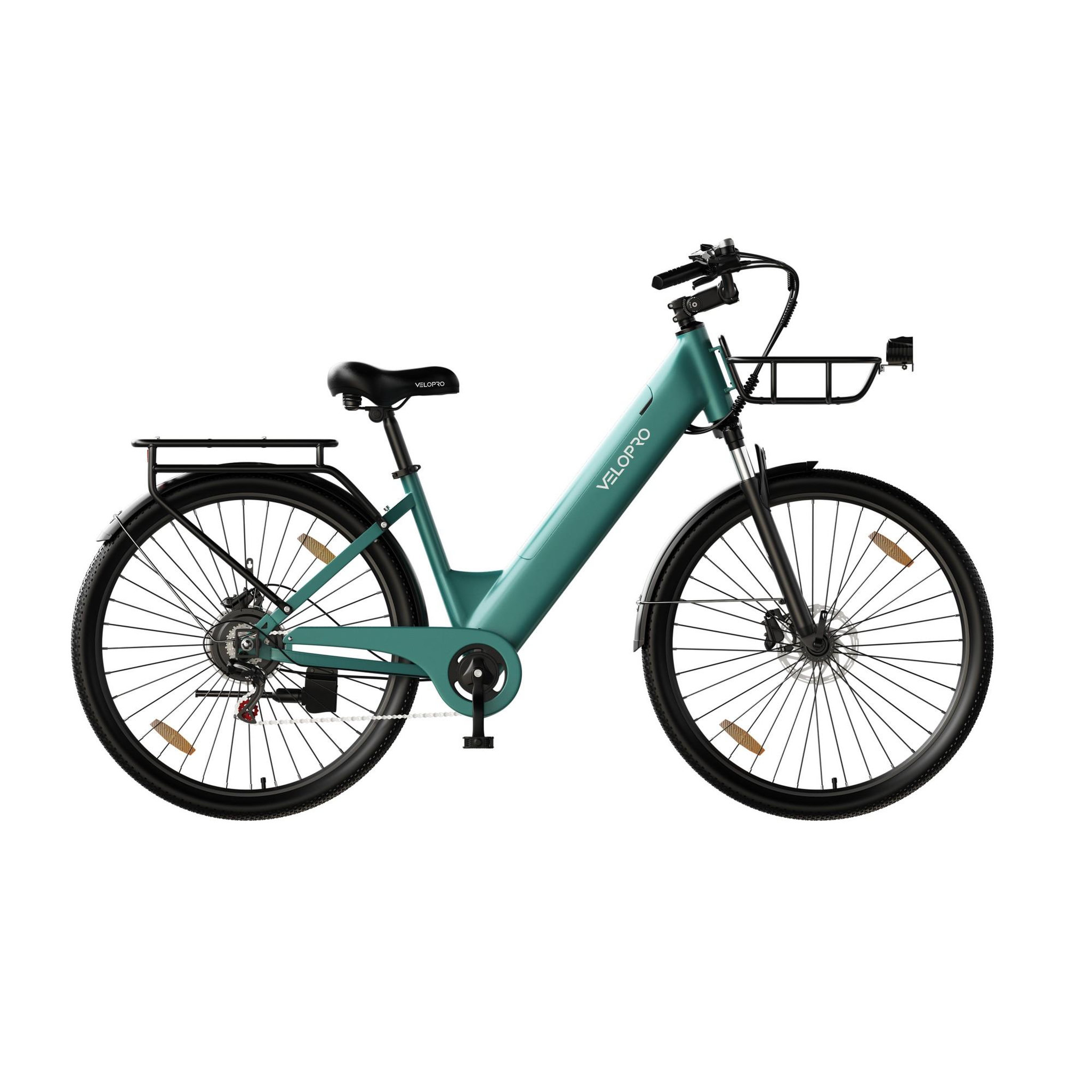 VELOPRO Vélo électrique de ville velopro c1pro 250 w. Coloris disponibles : Bleu, Jaune, Blanc