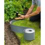 Voir la diapositive 5 : NATURE Nature Ensemble de bordure de jardin avec pointes gris 446436