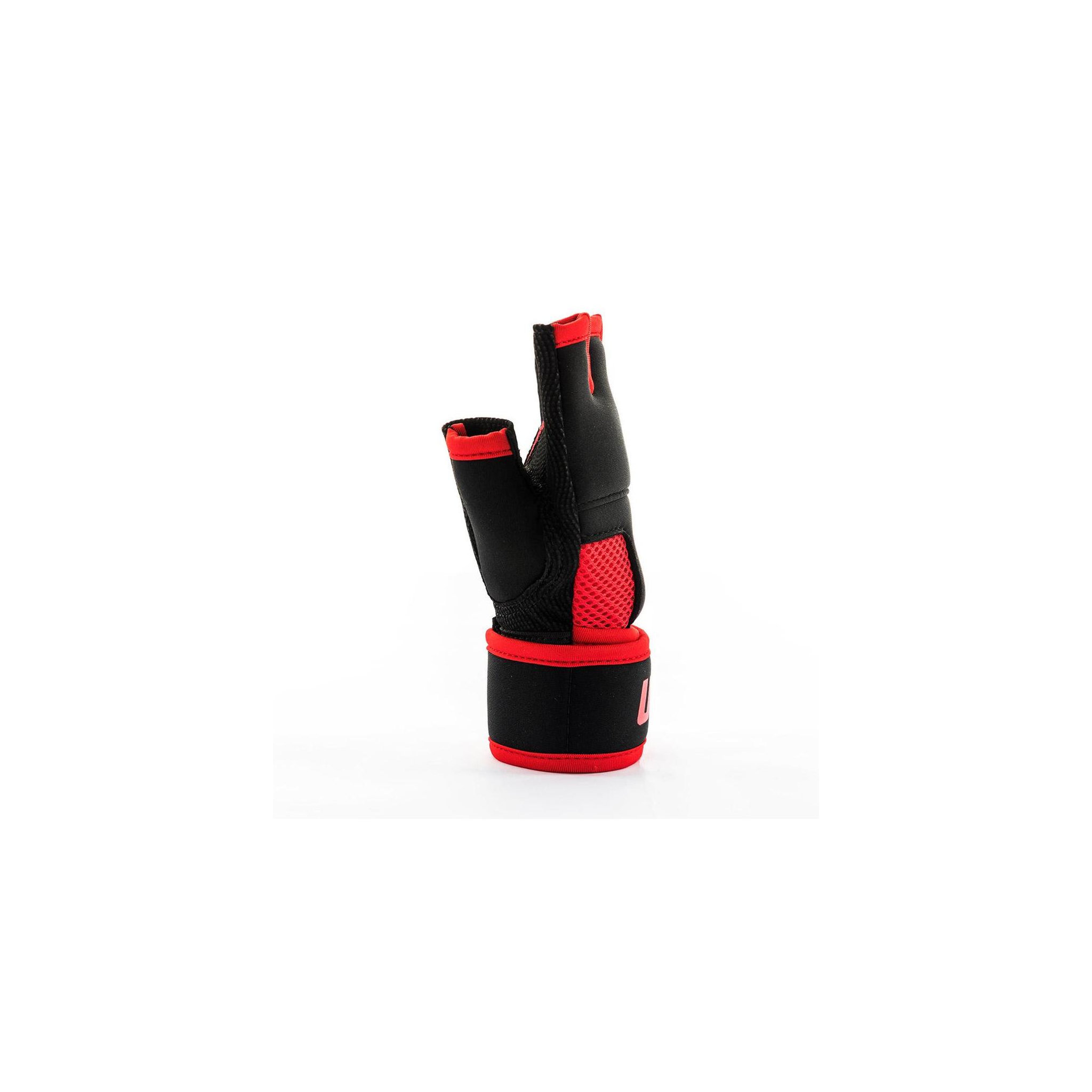 Voir la diapositive 3 : UFC Mitaines sous gant Gel - UFC - Noir et rouge - Taille S/M