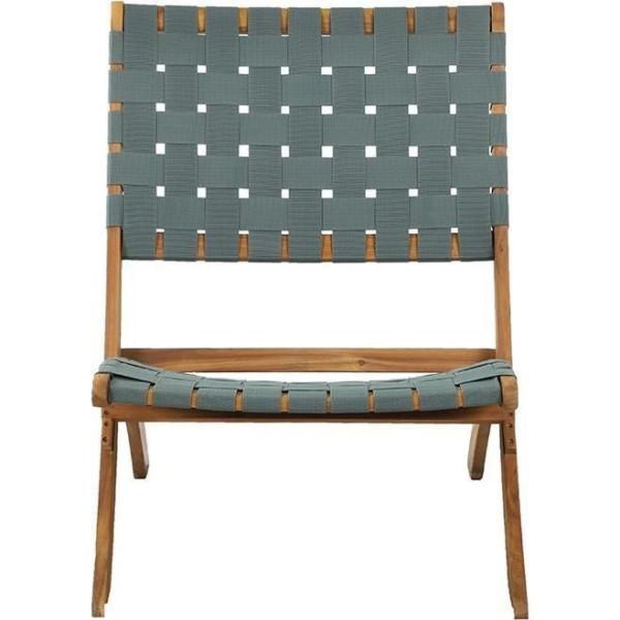 Voir la diapositive 5 : BEAU RIVAGE Lot de 2 fauteuils de jardin VERONE en bois d'acacia FSC et corde - coloris vert