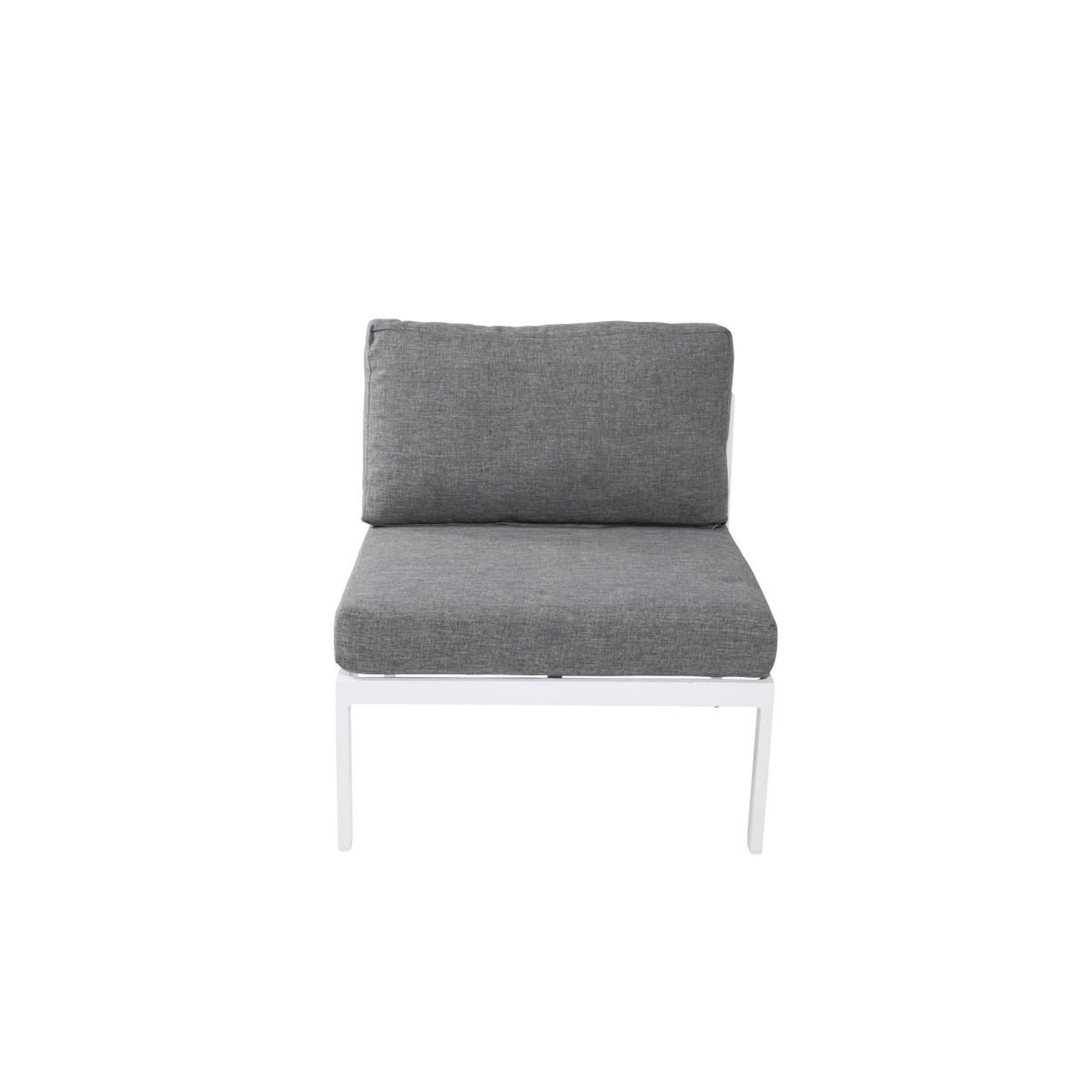 Voir la diapositive 2 : Paris Prix Module canapé de jardin  copacabana  74cm blanc