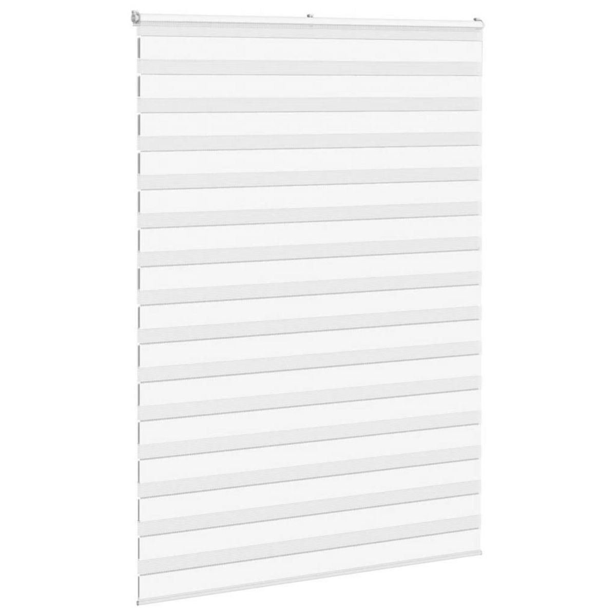 VIDAXL Store zebre blanc 155x230 cm largeur du tissu 150,9cm polyester
