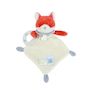 Voir la diapositive 2 : DOUDOU ET COMPAGNIE Doudou plat hochet billes - Renard Romarin - 21 cm