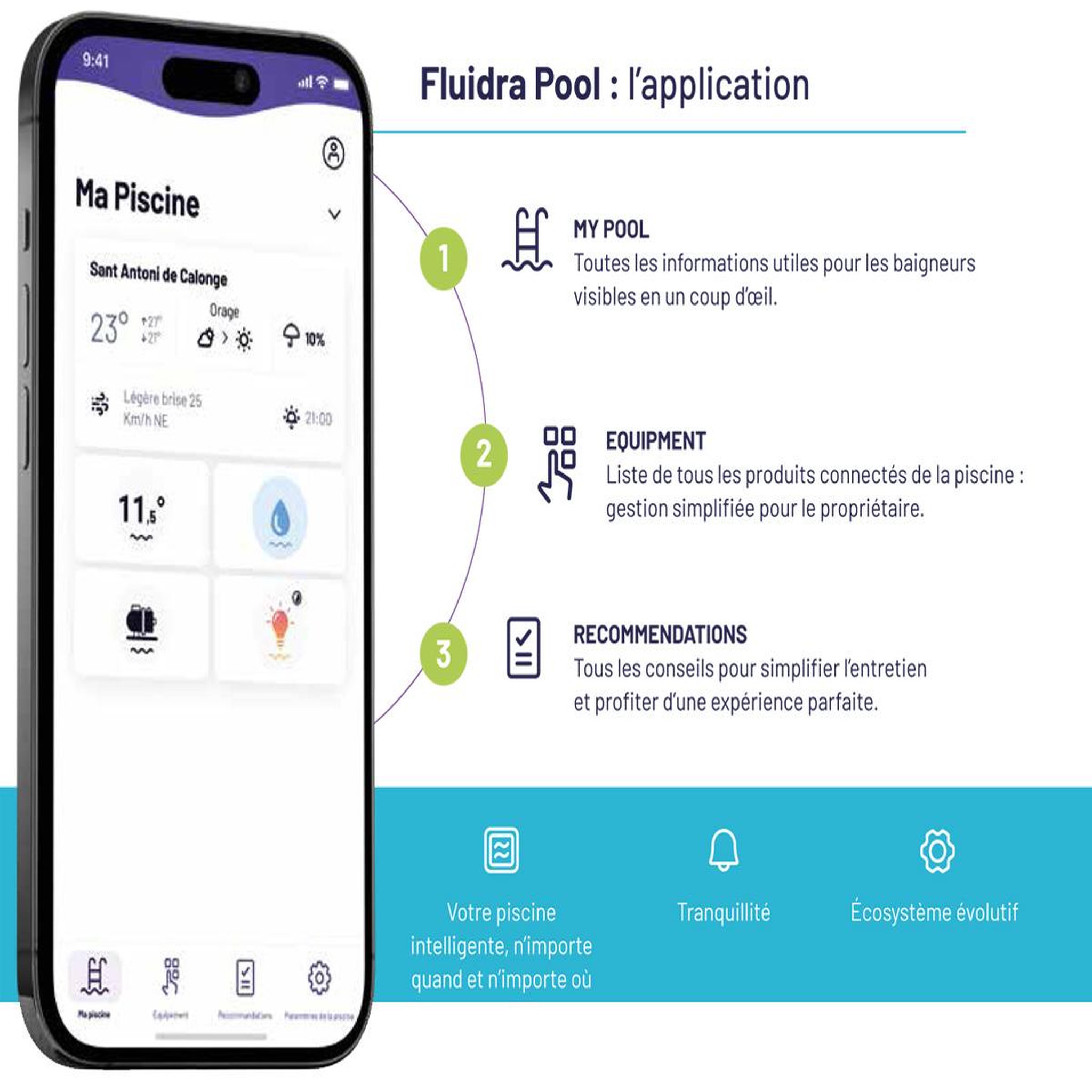 Voir la diapositive 5 : Astral Piscines Prise connectée Smart Plug Bluetooth pour filtration - Astral Pool
