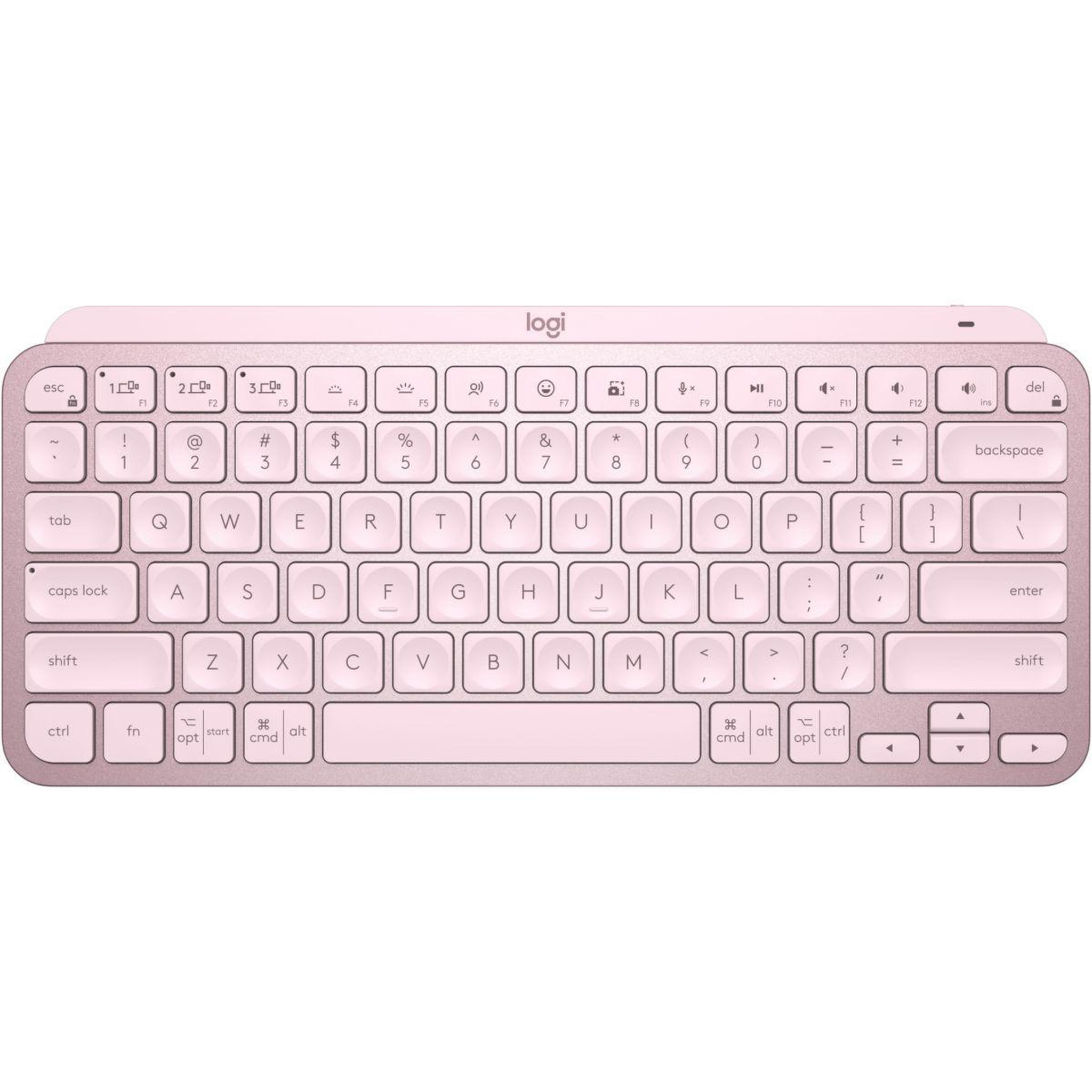Logitech Clavier sans fil MX Keys mini rose