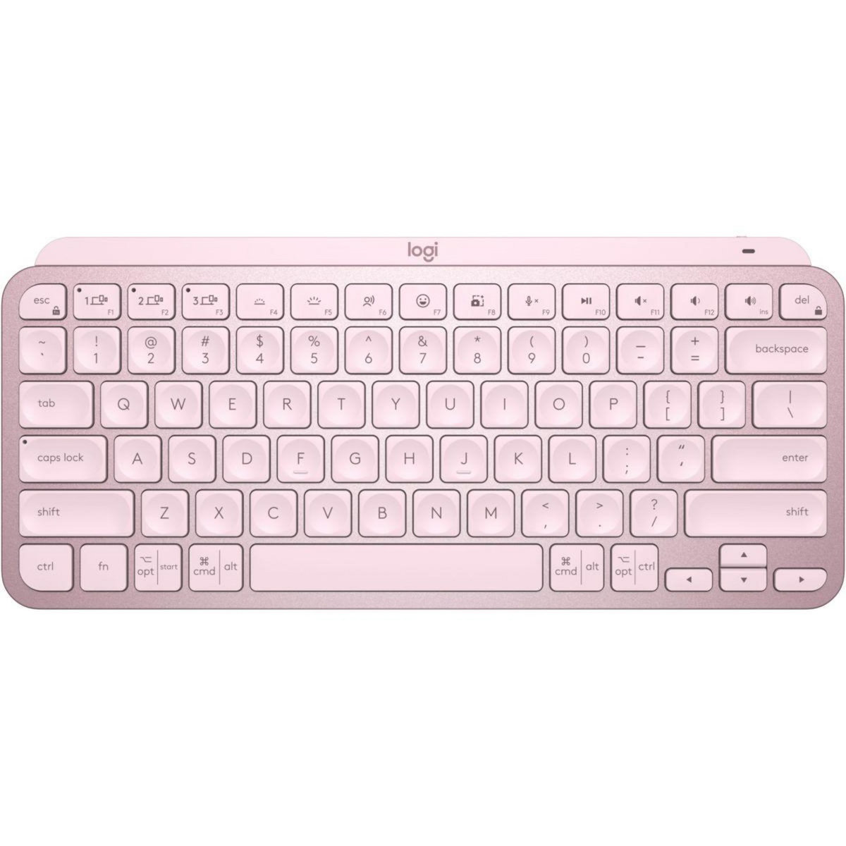 Logitech Clavier sans fil MX Keys mini rose