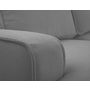 Voir la diapositive 5 : BEST MOBILIER Nessino - canapé d'angle gauche 4 places - convertible avec coffre - en tissu texturé