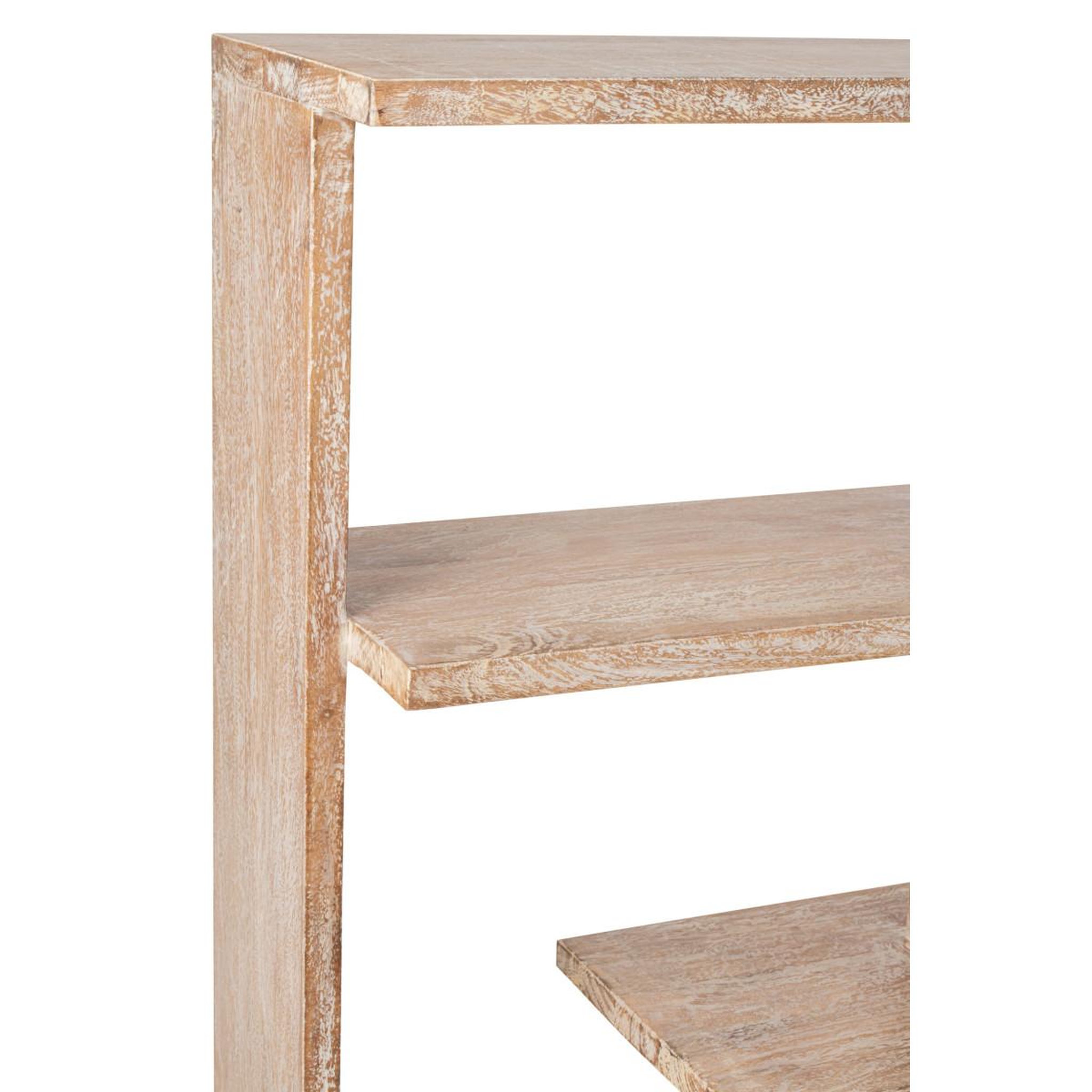 Voir la diapositive 6 : Paris Prix Bibliothèque en bois  manga  146cm blanc cassé