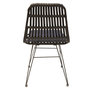 Voir la diapositive 4 : The Home Deco Factory Chaise de jardin tressée design ethnique Surabaya