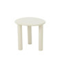 Voir la diapositive 3 : Paris Prix Table d'Appoint Design  Bali  51cm Blanc