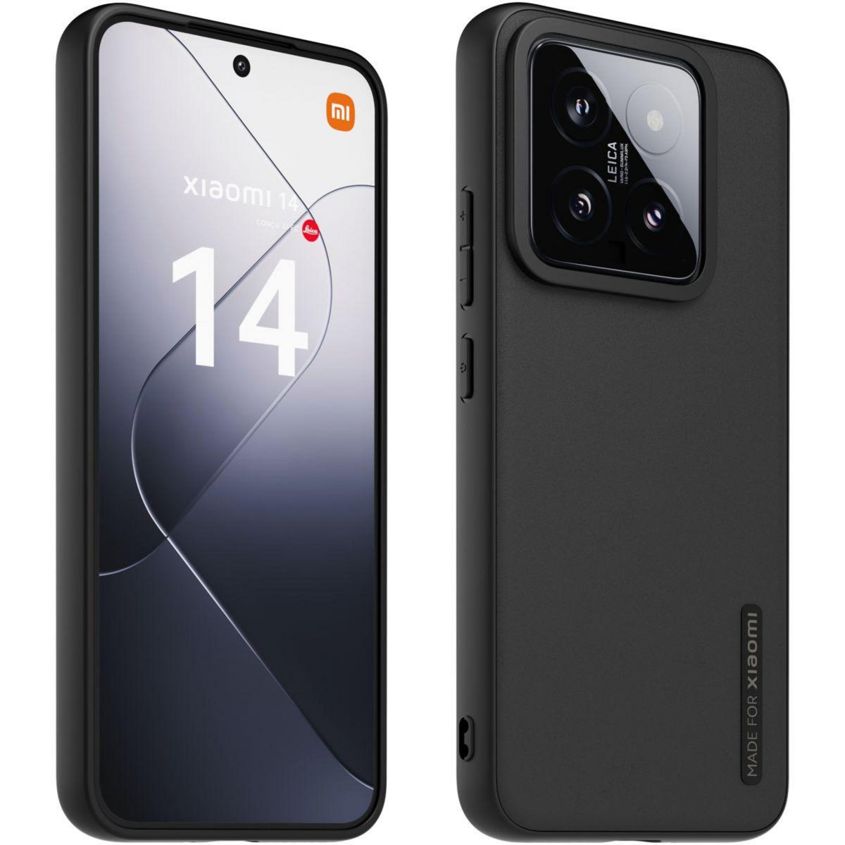 MADE FOR XIAOMI Coque Xiaomi 14 premium Noir