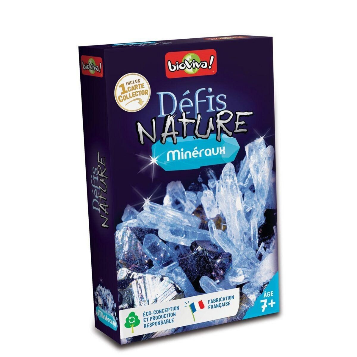 Bioviva Defis Nature - les Mineraux jeux ce cartes