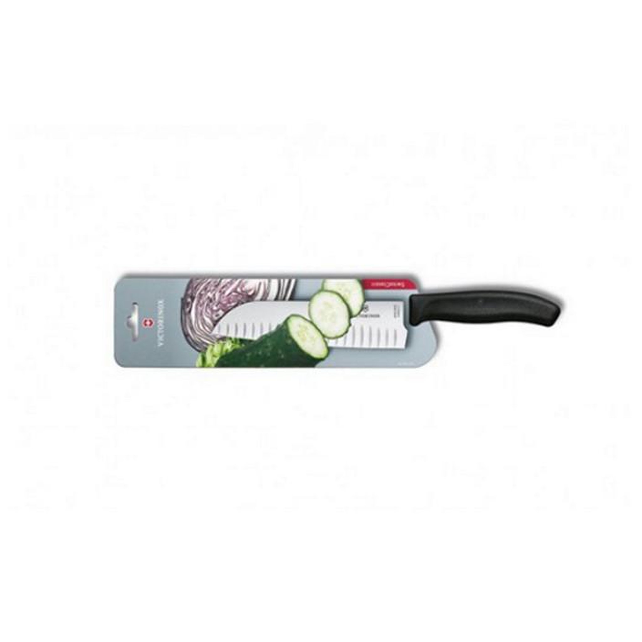Voir la diapositive 2 : Victorinox Couteau santoku 17cm noir - 6.8523.17b