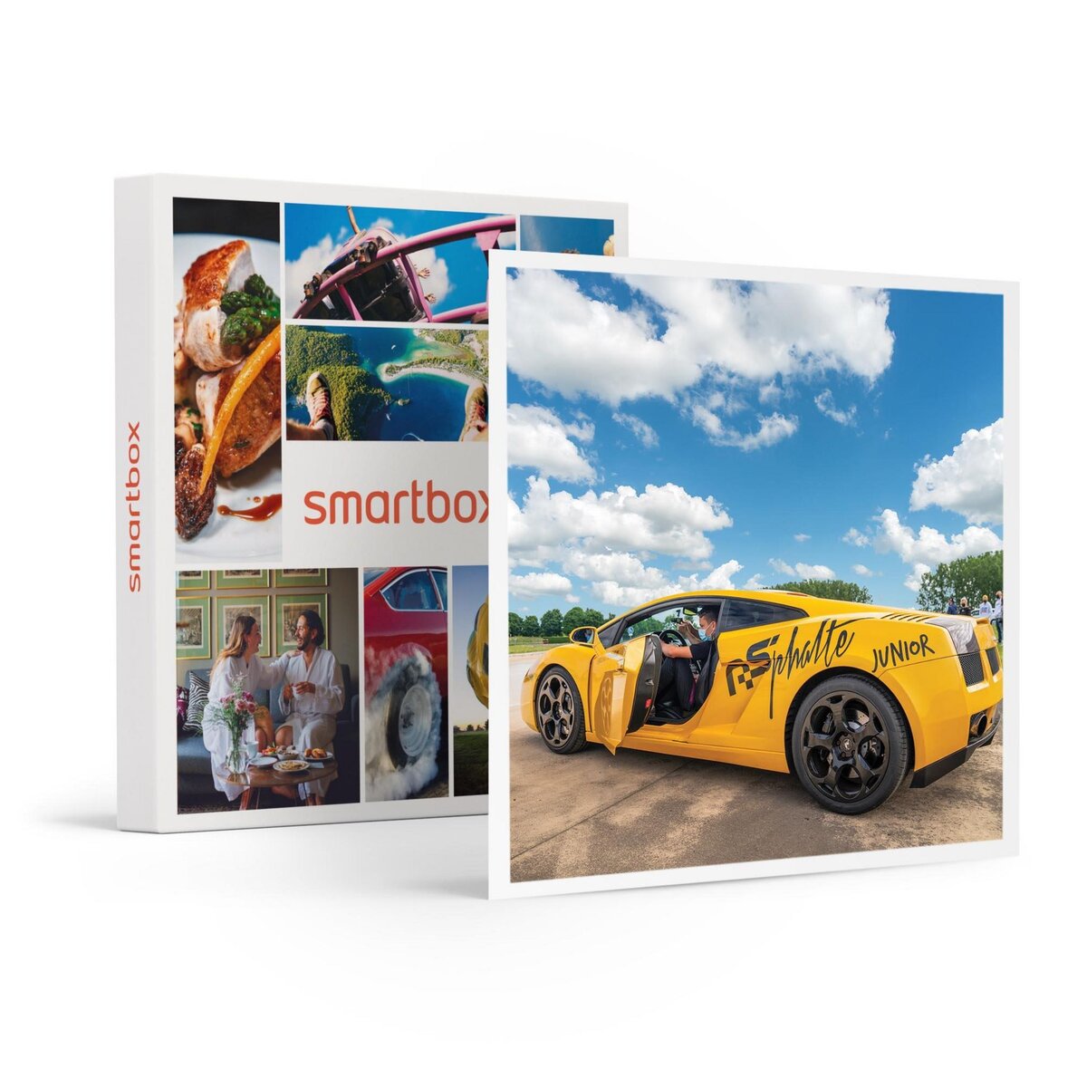 Smartbox Pilotage pour enfant : 2 tours sur circuit en Lamborghini Gallardo - Coffret Cadeau Sport & Aventure